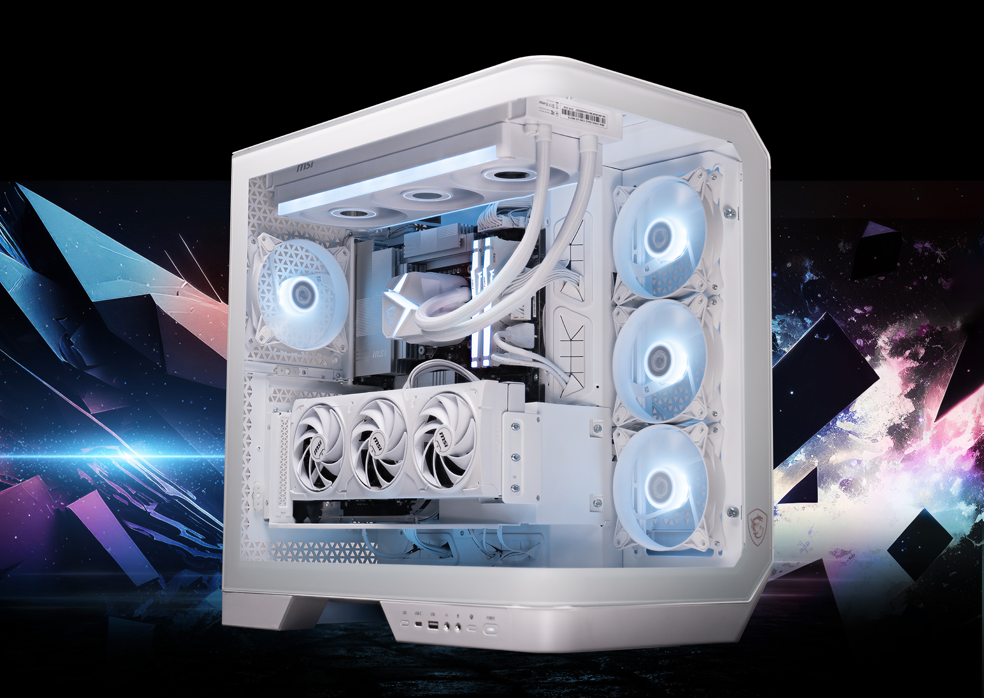 MSI Gaming Desktop PC Vision RS AI 2NVV7-1466US Intel Core Ultra 7